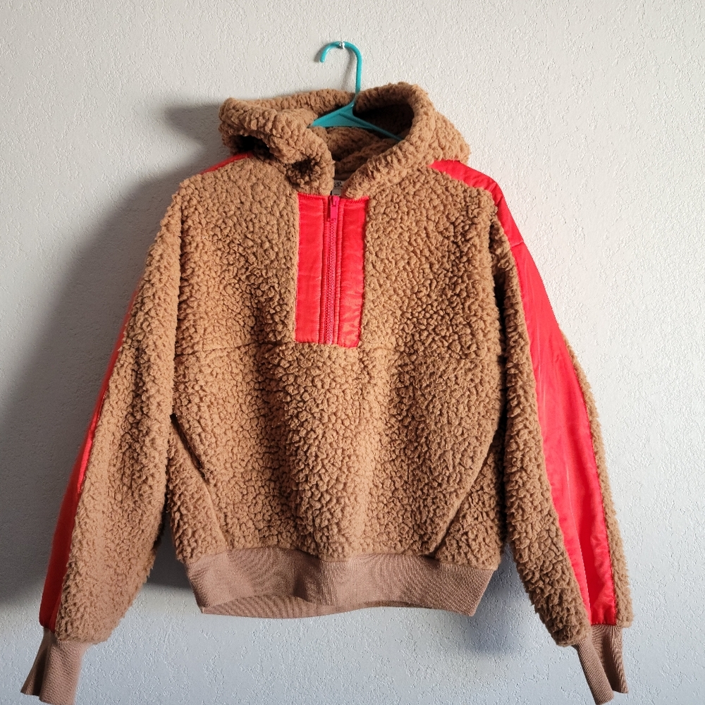 EXPRESS One Eleven Pullover Cropped Fleece